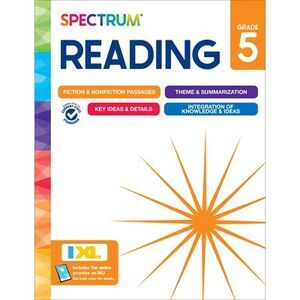 Spectrum Reading Workbook, Grade 5 -- Spectrum